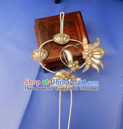 Chinese Ancient Style Hair Jewelry Accessories Hairpins Headwear Headdress Hair Fascinators for Women