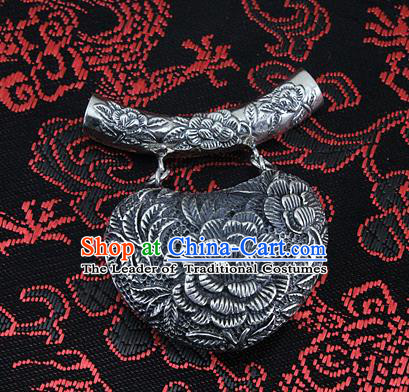 Traditional Handmade Chinese Ancient Classical Accessories Sliver Pendant Pendent for Women