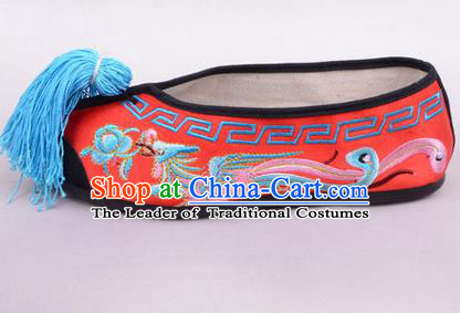 Chinese Ancient Peking Opera Embroidered Shoes Traditional Chinese Beijing Opera Props Boots