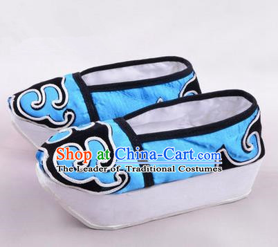 Chinese Ancient Peking Opera Embroidered Shoes Traditional Chinese Beijing Opera Props Boots
