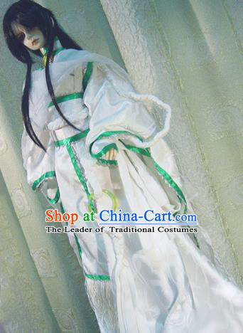Top Grade Traditional China Ancient Young Lady Swordsman Costumes Complete Set, China Ancient Cosplay Princess Dress Clothing for Adults and Kids