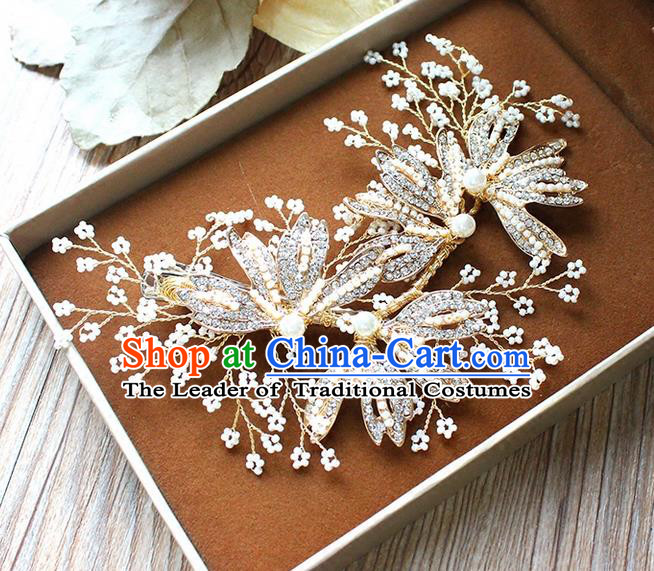 Chinese Ancient Style Hair Jewelry Accessories Hairpins Headwear Headdress Hair Fascinators for Women