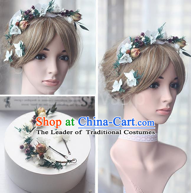 Chinese Ancient Style Hair Jewelry Accessories Hairpins Headwear Headdress Hair Fascinators for Women