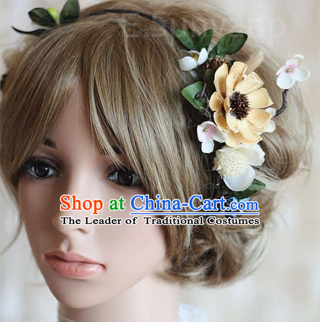 Chinese Ancient Style Hair Jewelry Accessories Hairpins Headwear Headdress Hair Fascinators for Women