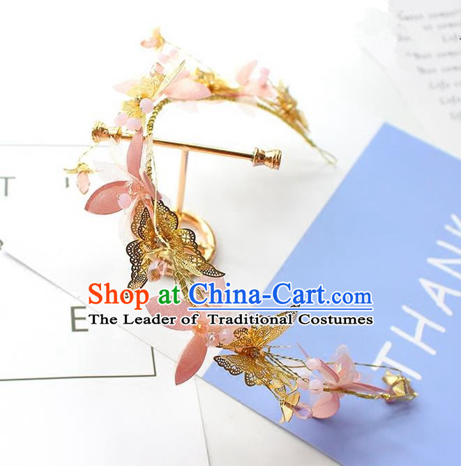 Chinese Ancient Style Hair Jewelry Accessories Hairpins Headwear Headdress Hair Fascinators for Women