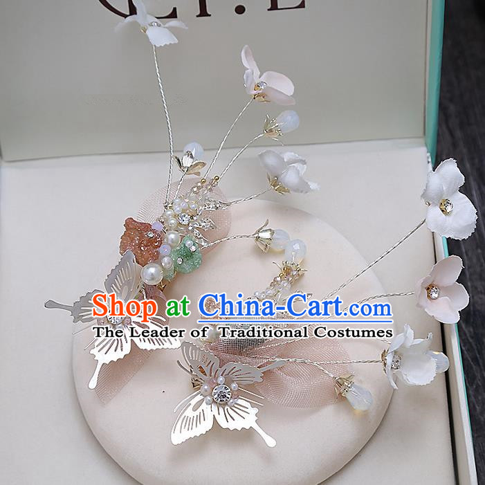Chinese Ancient Style Hair Jewelry Accessories Hairpins Headwear Headdress Hair Fascinators for Women