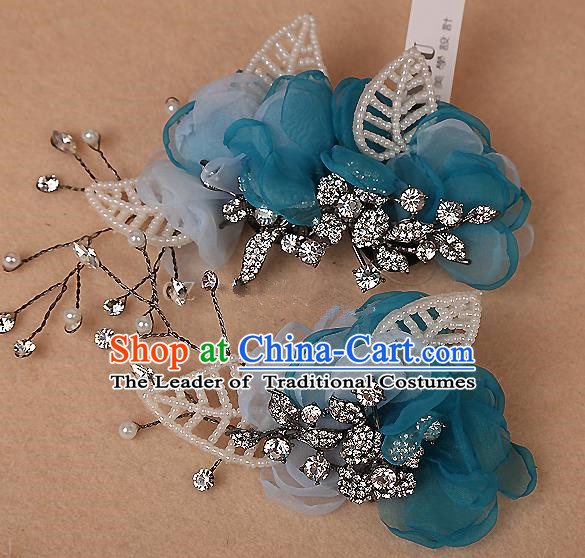 Chinese Ancient Style Hair Jewelry Accessories Hairpins Headwear Headdress Hair Fascinators for Women