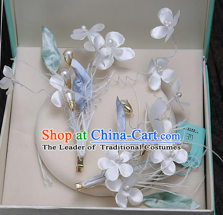 Chinese Ancient Style Hair Jewelry Accessories Hairpins Headwear Headdress Hair Fascinators for Women