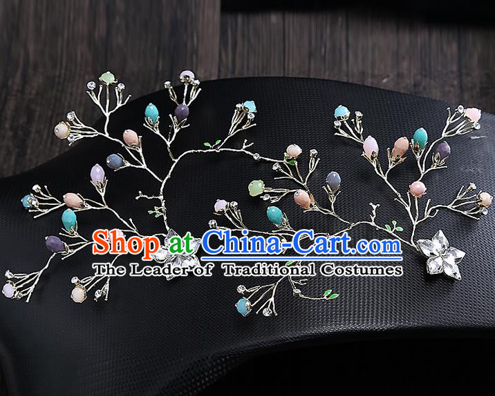 Chinese Ancient Style Hair Jewelry Accessories Hairpins Headwear Headdress Hair Fascinators for Women