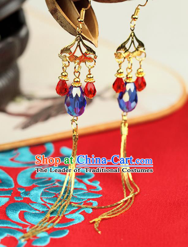 Chinese Ancient Style Hair Jewelry Accessories Hairpins xiuhe Suit Headwear Headdress Hair Fascinators for Women