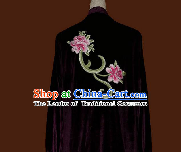 Top Kung Fu Costume Martial Arts Kung Fu Training Uniform Gongfu Shaolin Wushu Clothing for Men Women