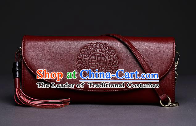 Traditional Handmade Asian Chinese Element Clutch Bags Shoulder Bag National Embroidery Handbag for Women