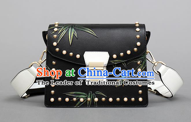 Traditional Handmade Asian Chinese Element Clutch Bags Shoulder Bag National Knurling Haversack Handbag for Women