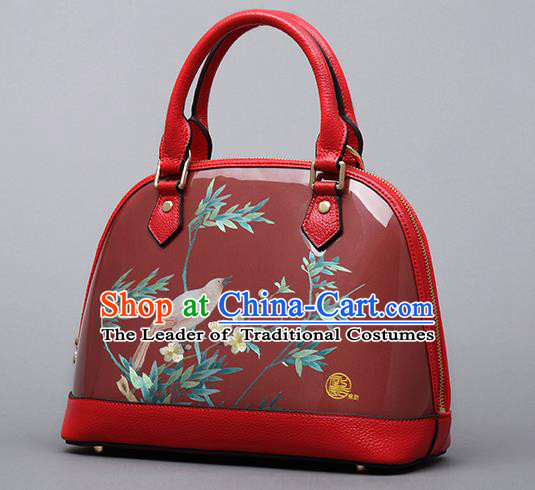 Traditional Handmade Chinese Style Element Embroidered Bags National Handbag Wallet Purse