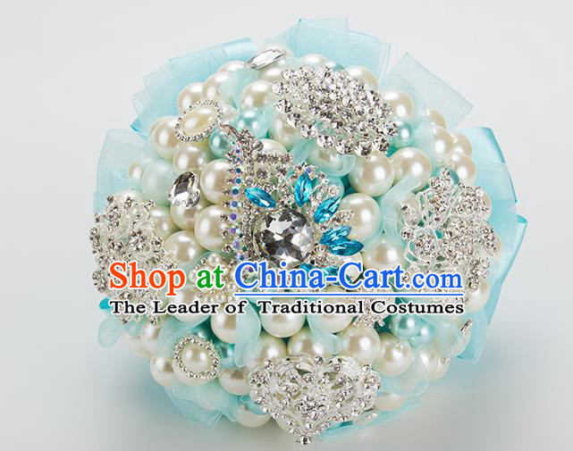 Top Grade Classical Wedding Silk Flowers Bride Emulational Wrist Flowers Bridesmaid Bracelet Flowers