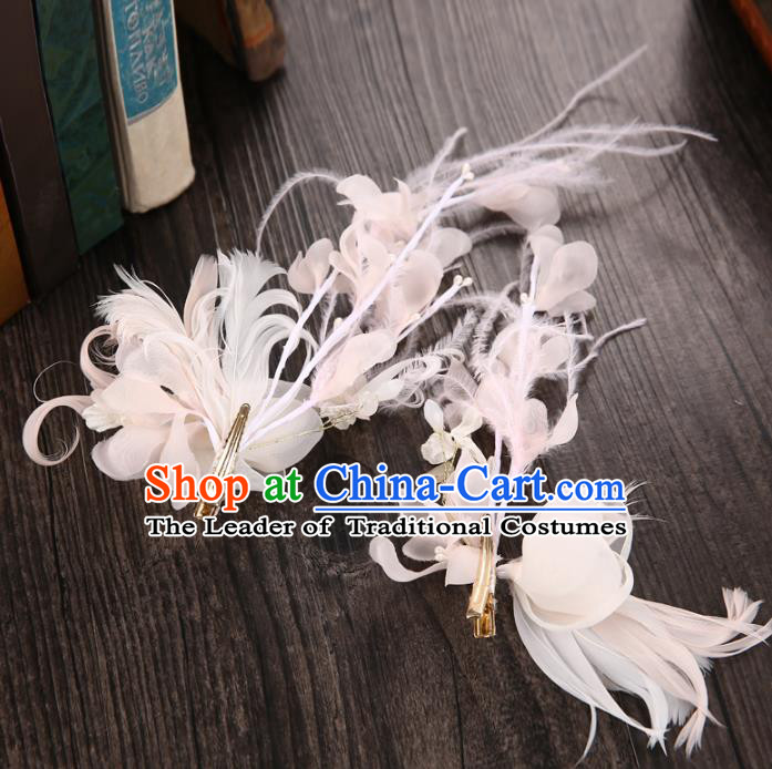 Chinese Ancient Style Hair Jewelry Accessories Hairpins Headwear Headdress Hair Fascinators for Women