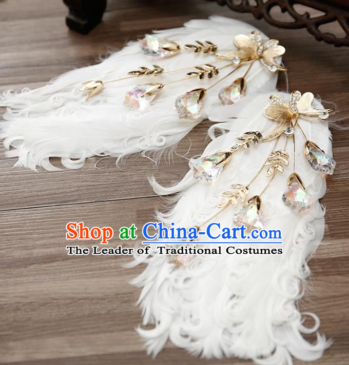 Chinese Ancient Style Hair Jewelry Accessories Hairpins Headwear Headdress Hair Fascinators for Women