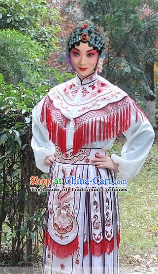 Traditional Beijing Opera Costume Ancient Chinese Young Women Dress Clothing