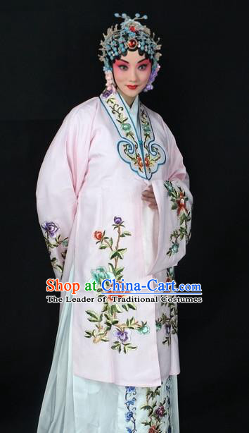 Traditional Beijing Opera Costume Ancient Chinese Young Women Dress Clothing