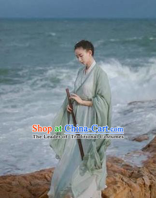 Traditional Chinese Swordswoman Hanfu Han Dynasty Heroic Woman Costume, Elegant Hanfu Clothing Chinese Ancient Chivalrous Women Dress