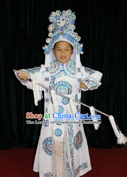 Traditional China Beijing Opera Costume Gifted Scholar Embroidered Robe and Hat Ancient Chinese Peking Opera Embroidery Clothing