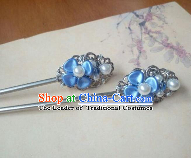 Chinese Ancient Style Hair Jewelry Accessories Xiuhe Suit Hairpins Headwear Headdress Bride Hair Fascinators for Women