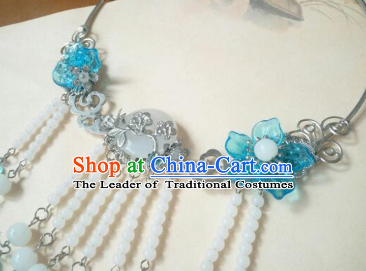 Chinese Ancient Style Hair Jewelry Accessories Xiuhe Suit Hairpins Headwear Headdress Bride Hair Fascinators for Women
