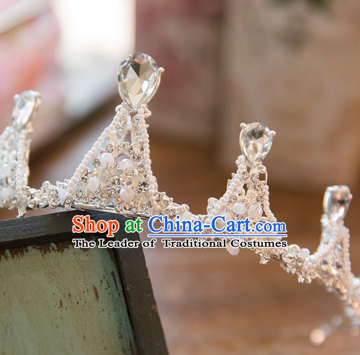 Chinese Hair Jewelry Accessories Hairpins Headwear Headdress Hair Crown for Women
