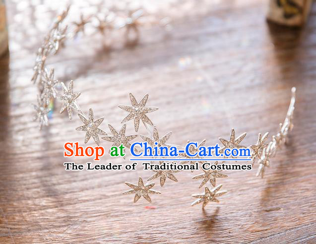 Chinese Hair Jewelry Accessories Hairpins Headwear Headdress Hair Crown for Women