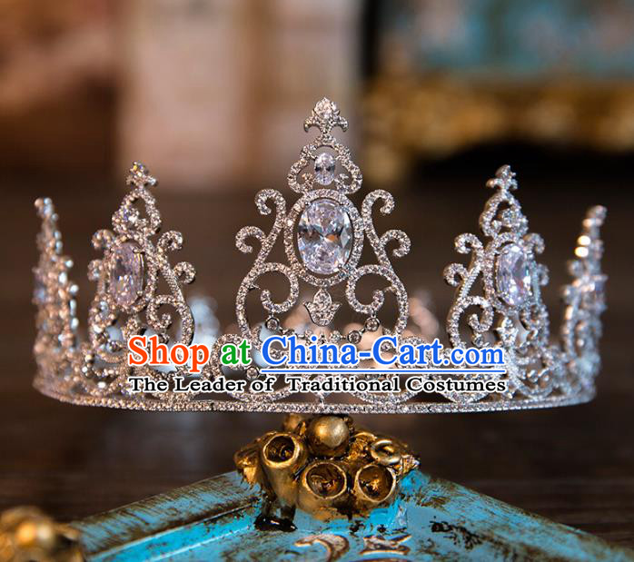 Chinese Hair Jewelry Accessories Hairpins Headwear Headdress Hair Crown for Women