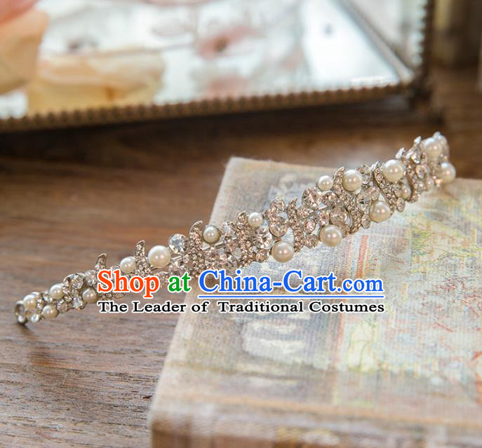 Chinese Hair Jewelry Accessories Hairpins Headwear Headdress Hair Crown for Women