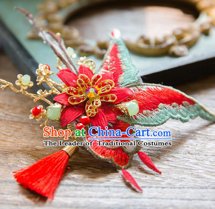 Chinese Hair Jewelry Accessories Hairpins Headwear Headdress Hair Crown for Women