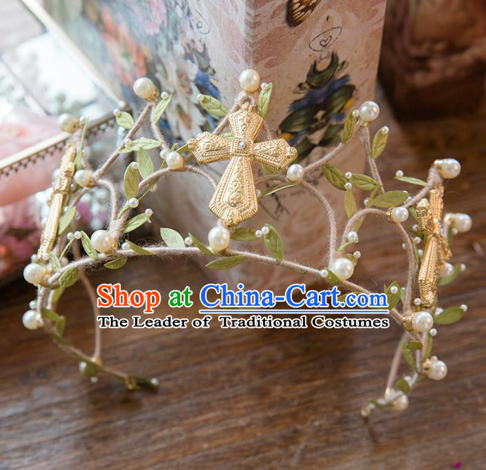 Chinese Hair Jewelry Accessories Hairpins Headwear Headdress Hair Crown for Women