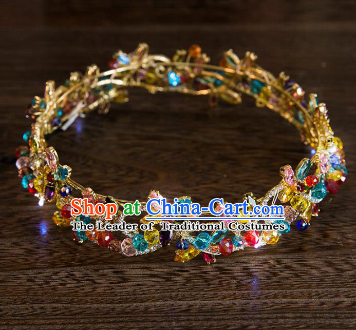 Chinese Hair Jewelry Accessories Hairpins Headwear Headdress Hair Crown for Women