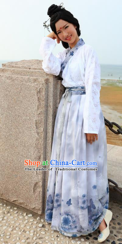 Ancient Chinese Costume hanfu Chinese Style Wedding Dress Tang Dynasty princess Clothing