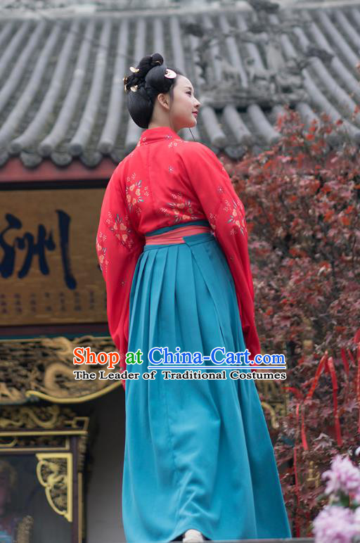 Ancient Chinese Costume hanfu Chinese Style Wedding Dress Tang Dynasty princess Clothing