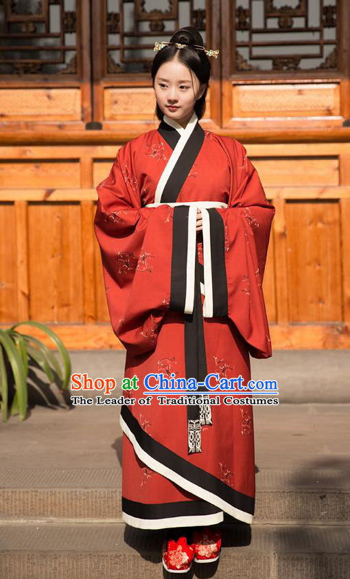 Ancient Chinese Costume hanfu Chinese Style Wedding Dress Tang Dynasty princess Clothing