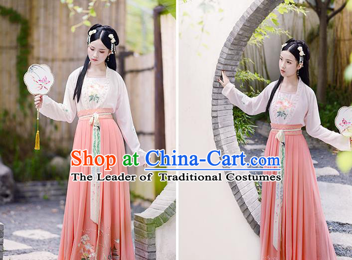 Ancient Chinese Costume hanfu Chinese Wedding Dress Tang Dynasty princess Clothing