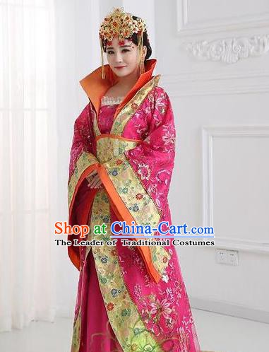 Traditional Ancient Chinese Costume Chinese Style Wedding Dress Ancient Tang Dynasty hanfu princess Clothing