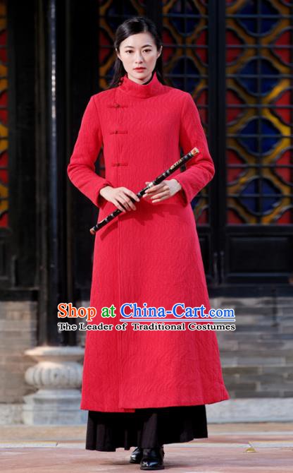 Traditional Chinese National Costume Hanfu Slant Opening Qipao Dress, China Tang Suit Cheongsam for Women