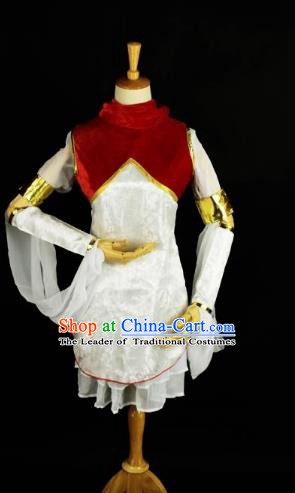 Traditional Chinese Ming Dynasty Swordswoman Costume Ancient Young Lady Clothing for Women