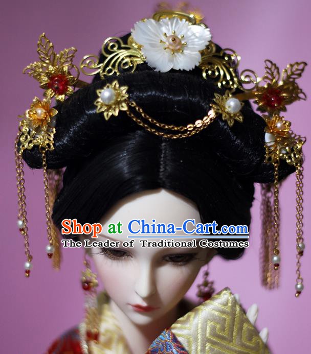 Chinese Ancient Style Hair Jewelry Accessories Cosplay Hairpins Headwear Headdress