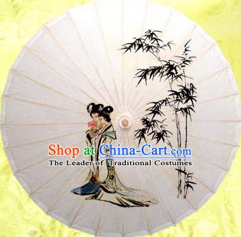 China Traditional Dance Handmade Umbrella Painting Bamboo Beauty Oil-paper Umbrella Stage Performance Props Umbrellas