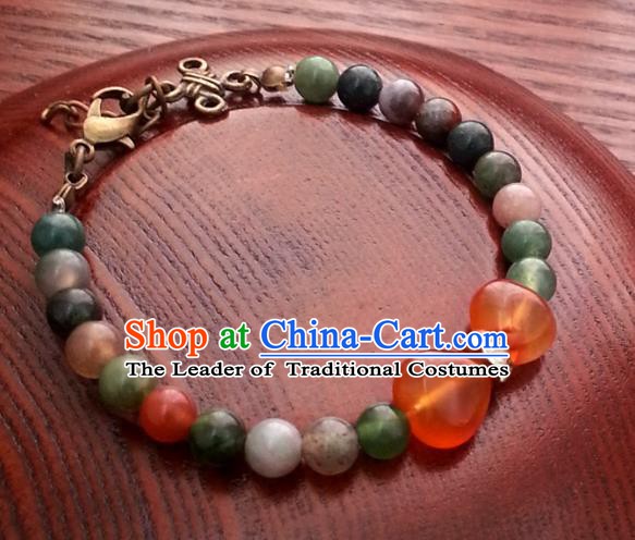 Traditional Handmade Chinese Ancient Classical Accessories Beads Bracelets for Women