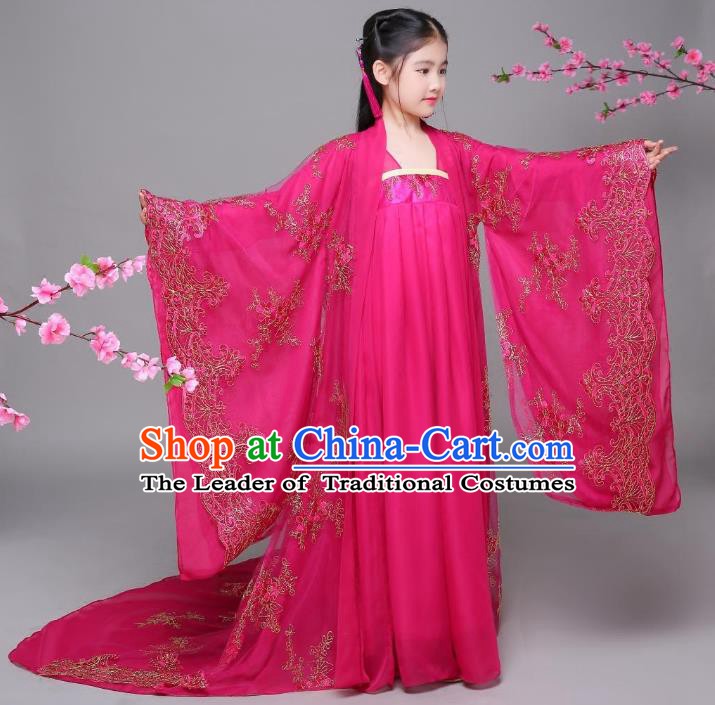 Traditional Ancient Chinese Costume Chinese Style Wedding Dress Ancient Tang Dynasty hanfu princess Clothing