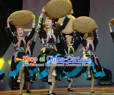 Traditional Chinese Fan Dance Folk Dance Costume Classical Yangko Dance Classical Dance Dress