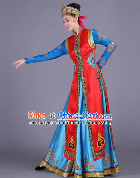 Traditional Chinese Fan Dance Folk Dance Costume Classical Yangko Dance Classical Dance Dress