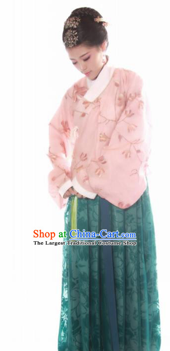 Chinese Traditional Ancient Costumes Ming Dynasty Nobility Lady Hanfu Dress for Women