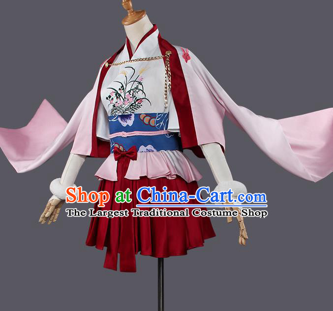 Chinese Traditional Cosplay Female Knight Costumes Ancient Swordswoman Dress for Women