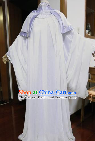 Ancient Chinese Cosplay Costume Chinese Shoes Traditional China Swordsman Clothing and Jewelry Accessories